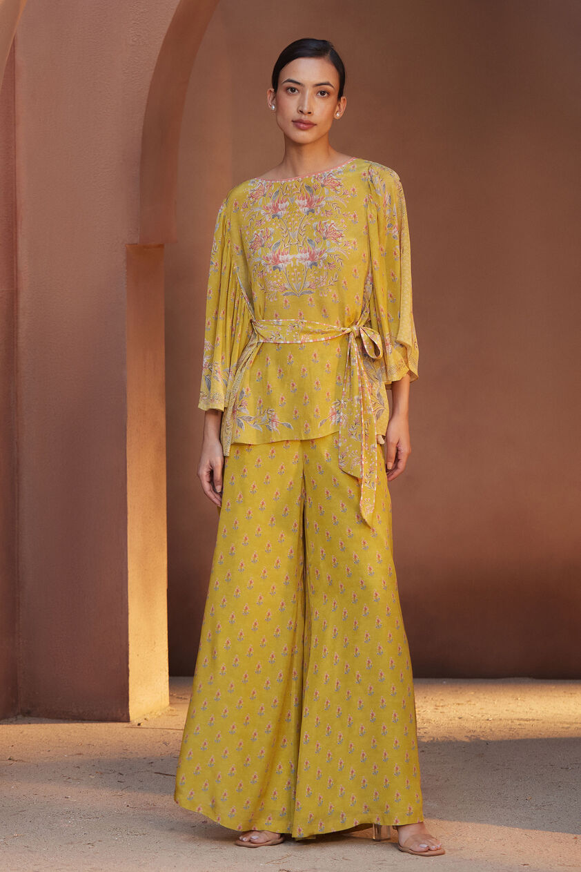 Mallory Pant Set - Yellow, Yellow, image 1