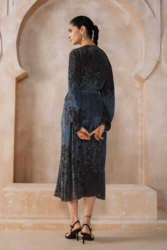 Jazal Dress - Blue, Blue, image 2