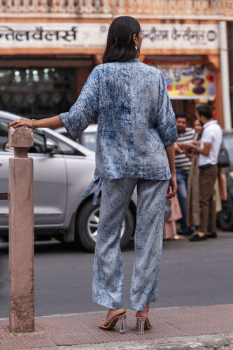 Jaipur Blue Overlap Coord Set - Indigo, Indigo, image 6
