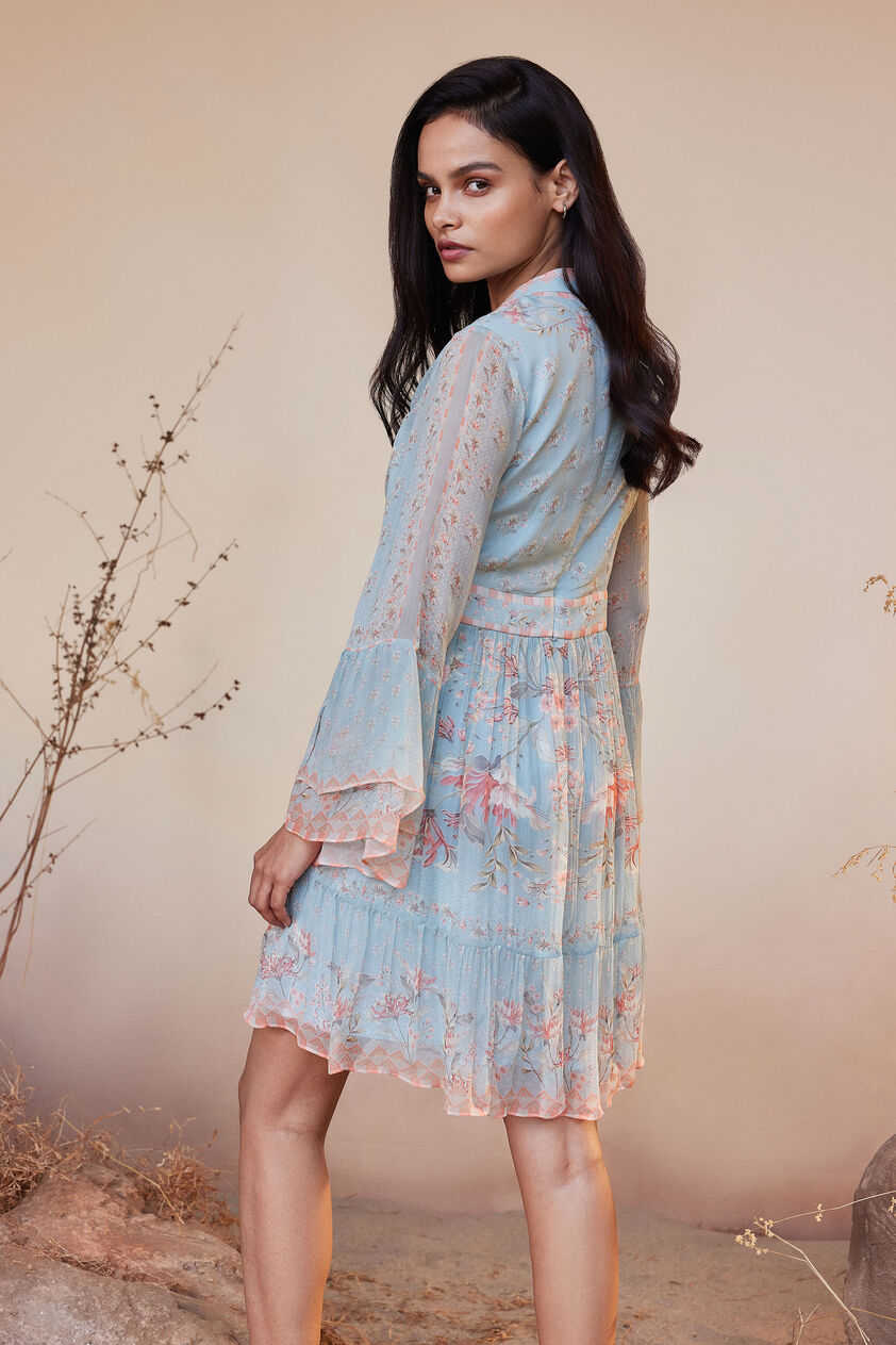 Sonora Dress - Blue, Blue, image 7