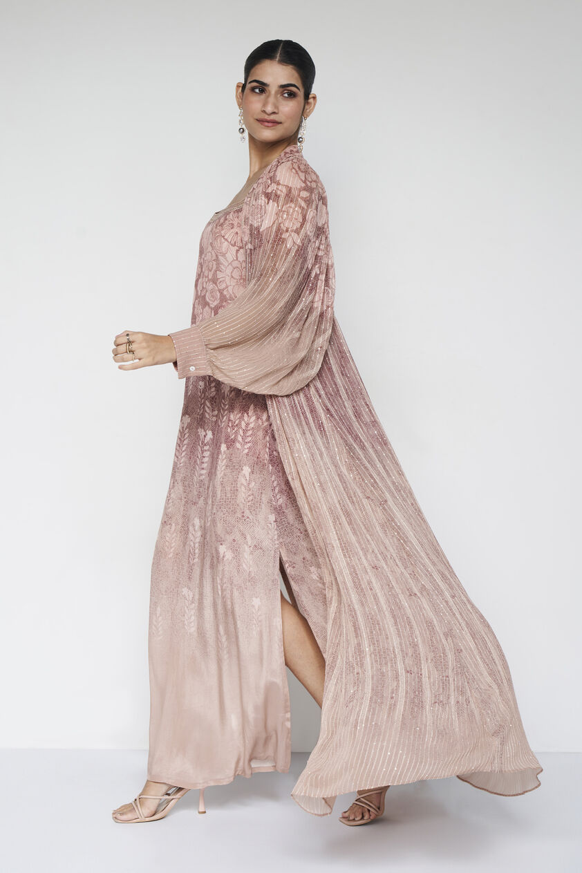 Eselyn Embroidered Overlayer Set - Hazelnut, Hazelnut, image 3