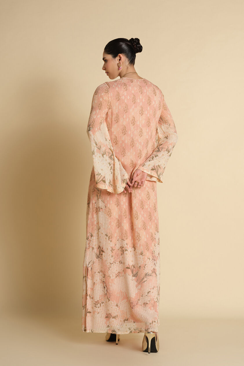 Miral Emroidered Kaftan - Blush, Blush, image 2
