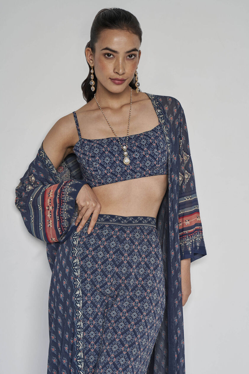 Leandra Jacket Set - Blue, Blue, image 10