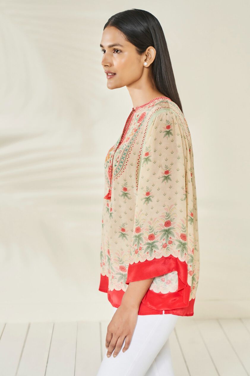 2 - Amaya Top – Beige, image 2