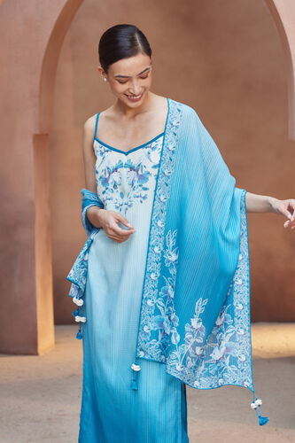Alani Dupatta - Blue, Blue, image 1