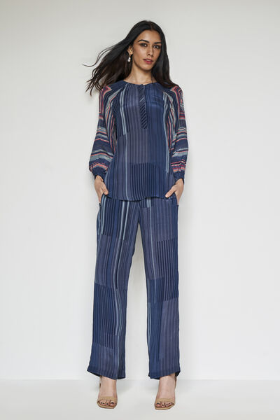 Rimel Coord Set - Blue