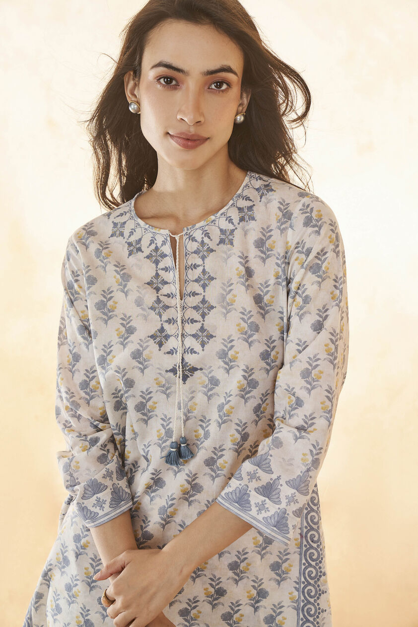 Aluma Kurta Set - Natural, Natural, image 4