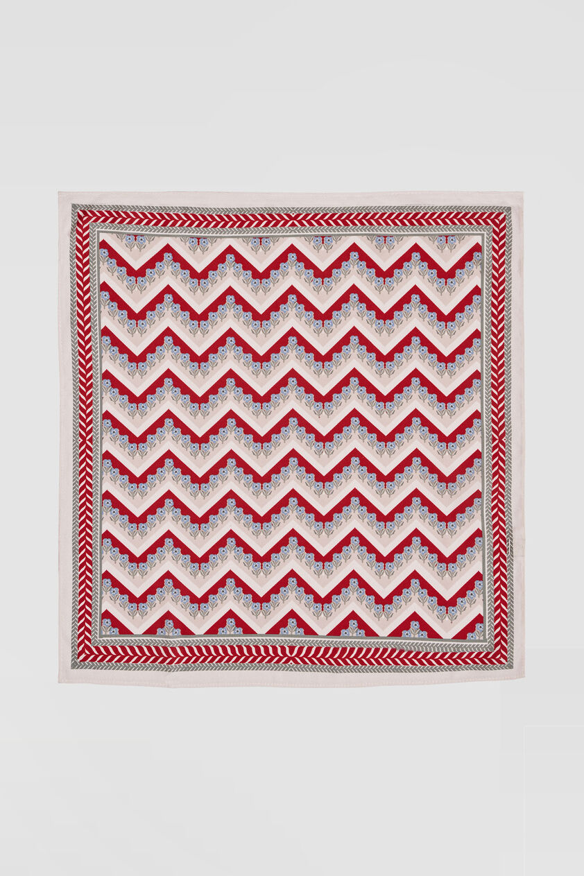 Ohas Pocket Square - Off White, Off White, image 1