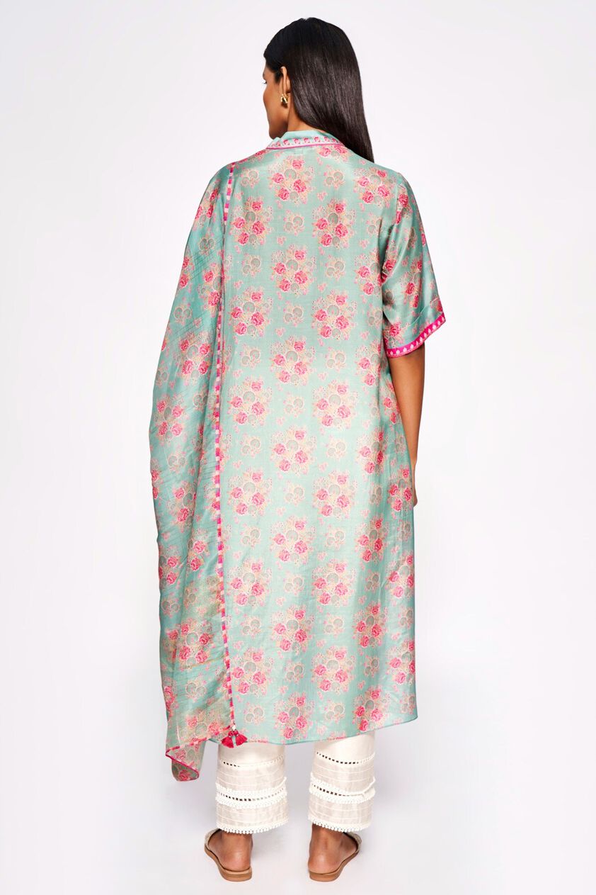 3 - Miran Stole – Blue, image 3