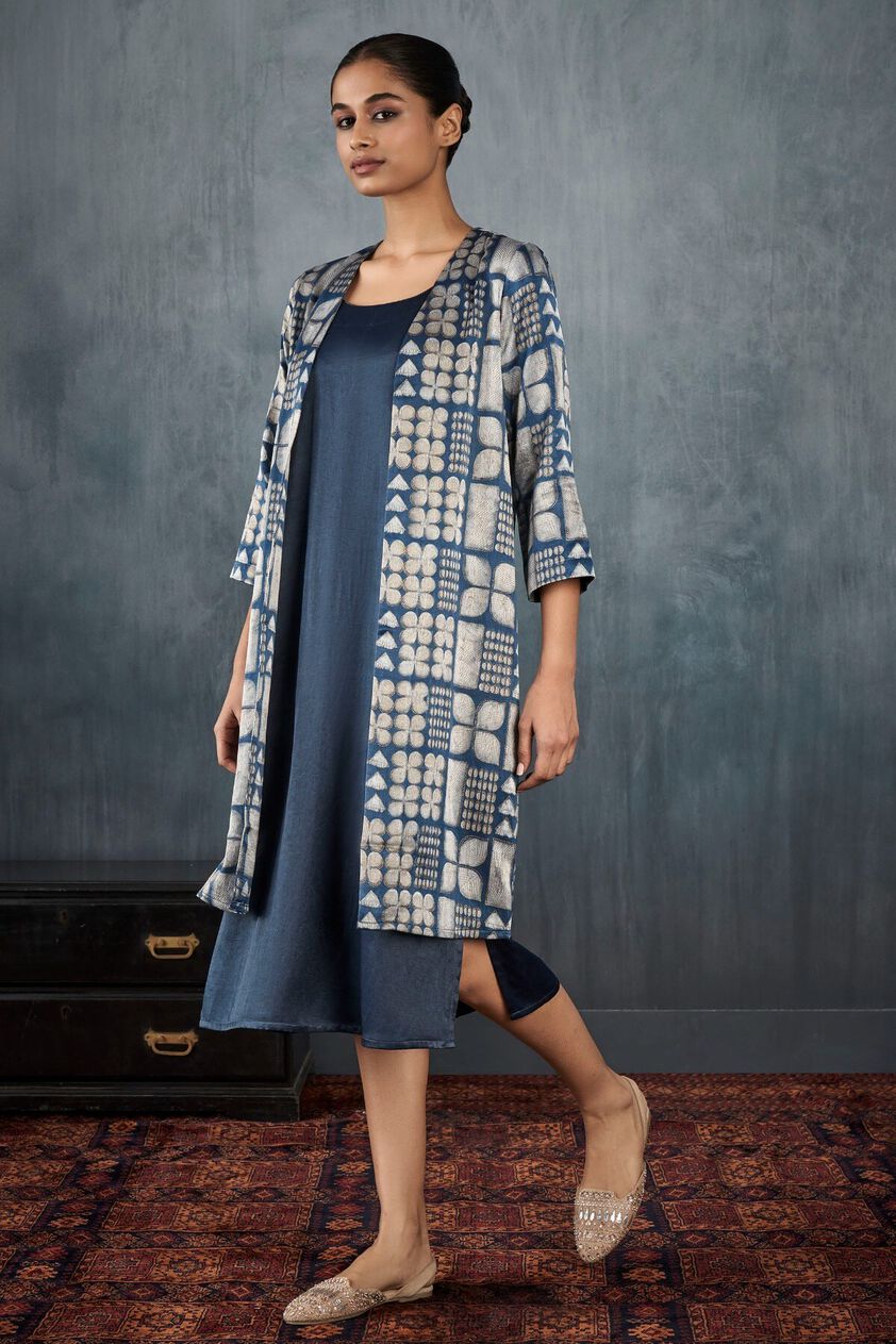 3 - Kalika Jacket & Dress Set &ndash; Indigo, image 3