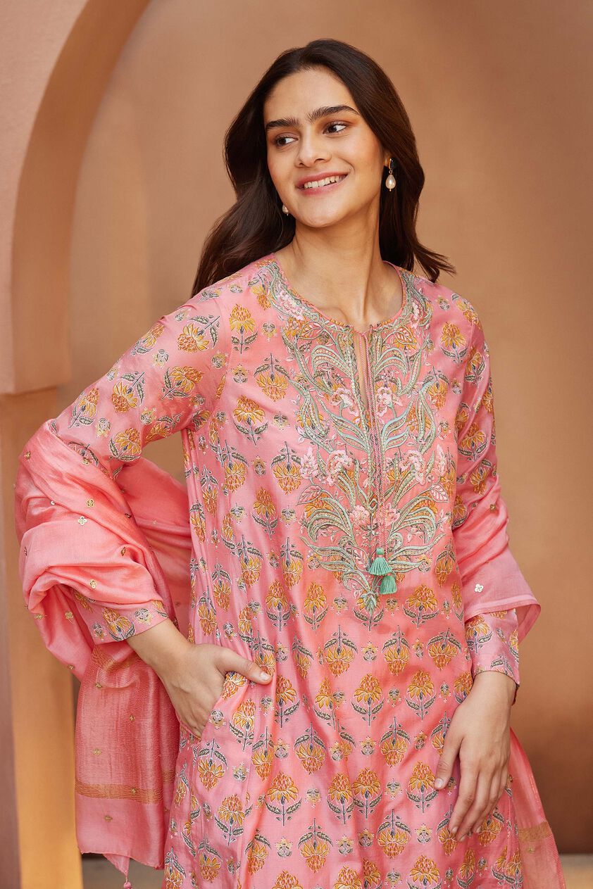 Aritri Suit Set - Pink, Pink, image 4