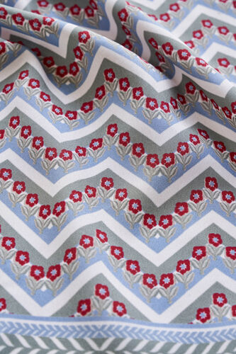 Ohas Pocket Square - Powder Blue, Powder Blue, image 2