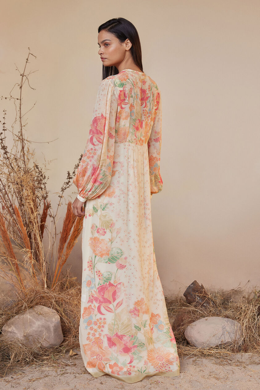 Alaya Kaftan - Cream, Cream, image 4