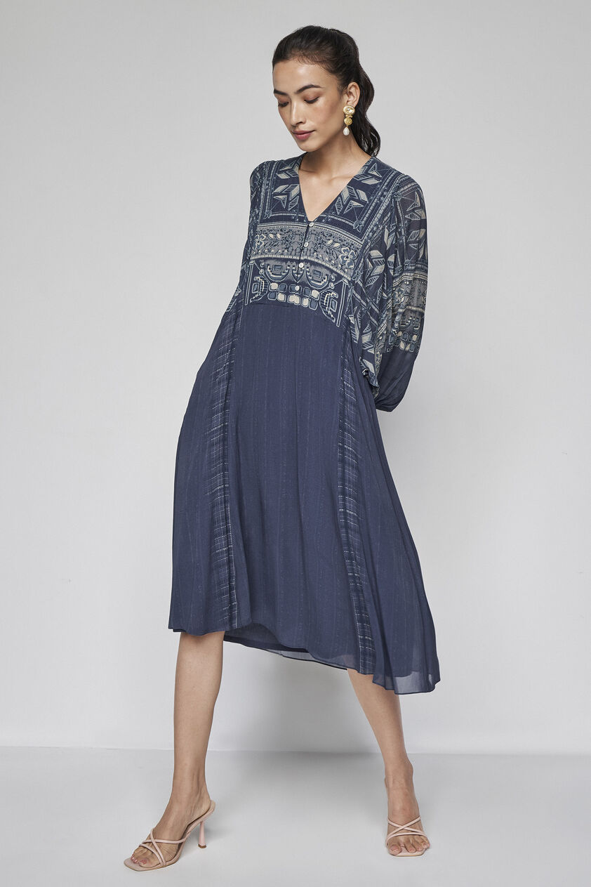 Demna Dress - Blue, Blue, image 4