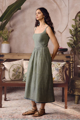 Farley Handwoven Dress - Sage, Sage, image 3