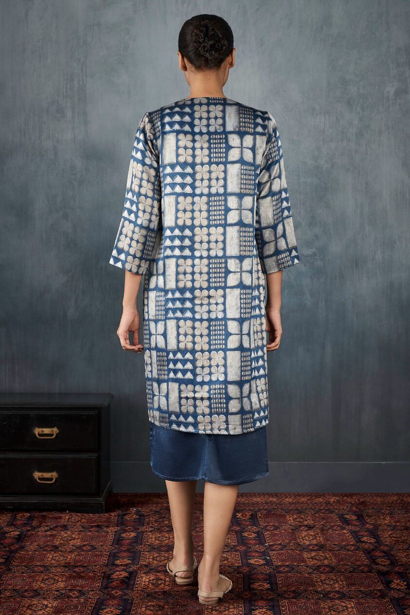 4 - Kalika Jacket & Dress Set &ndash; Indigo, image 4