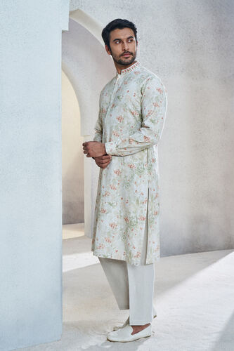 Fariq Kurta - Ivory, Ivory, image 2