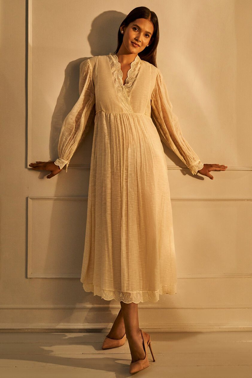 4 - Baha Dress &ndash; Ivory, image 4