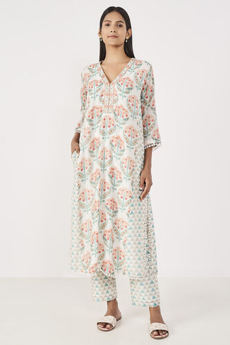Alvia Kurta Set - Natural, Natural, image 1