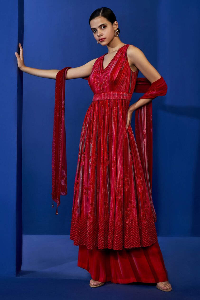Rosamel Kurta Set-Pink, Pink, image 1