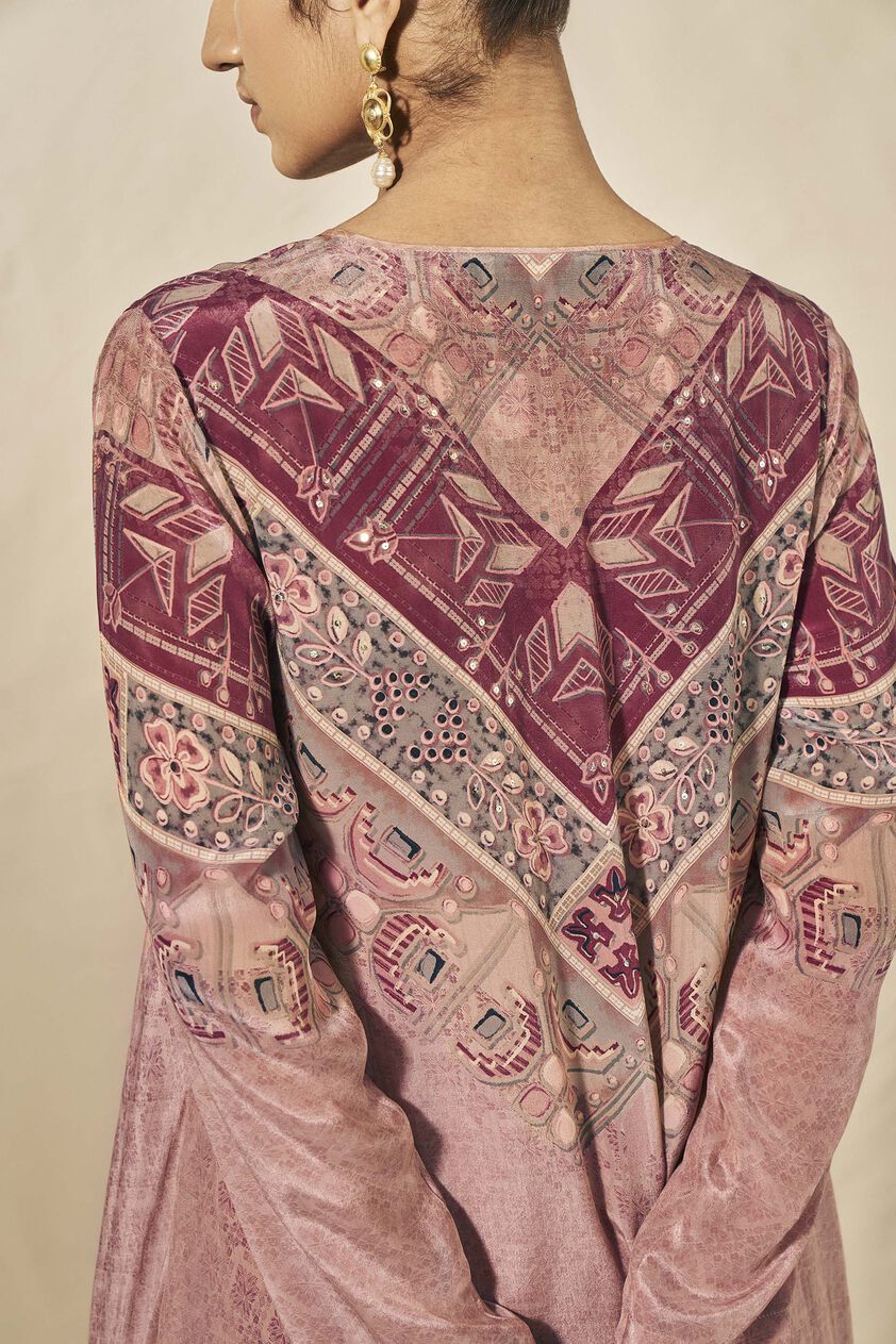 Solana Kaftan - Onion Pink, Onion Pink, image 5