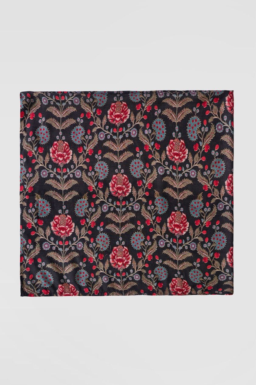 3 - Akasha Floral Saree, image 3