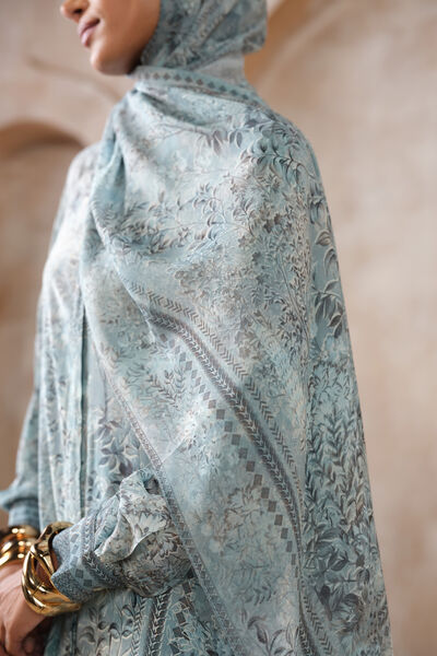 Irmak Stole - Powder Blue
