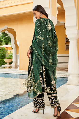 Mahnoor Suit Set - Green, Green, image 4