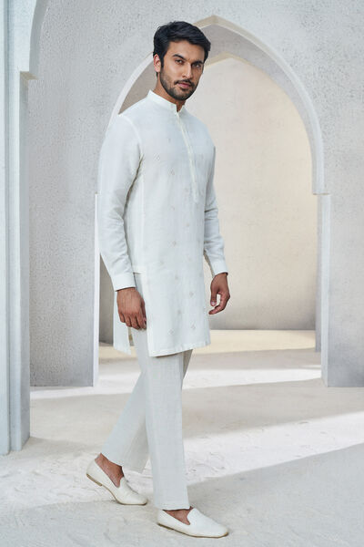 Keshav Kurta - Off White