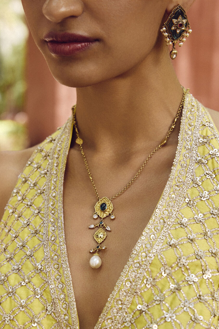 Dilara Drop Necklace, , image 2