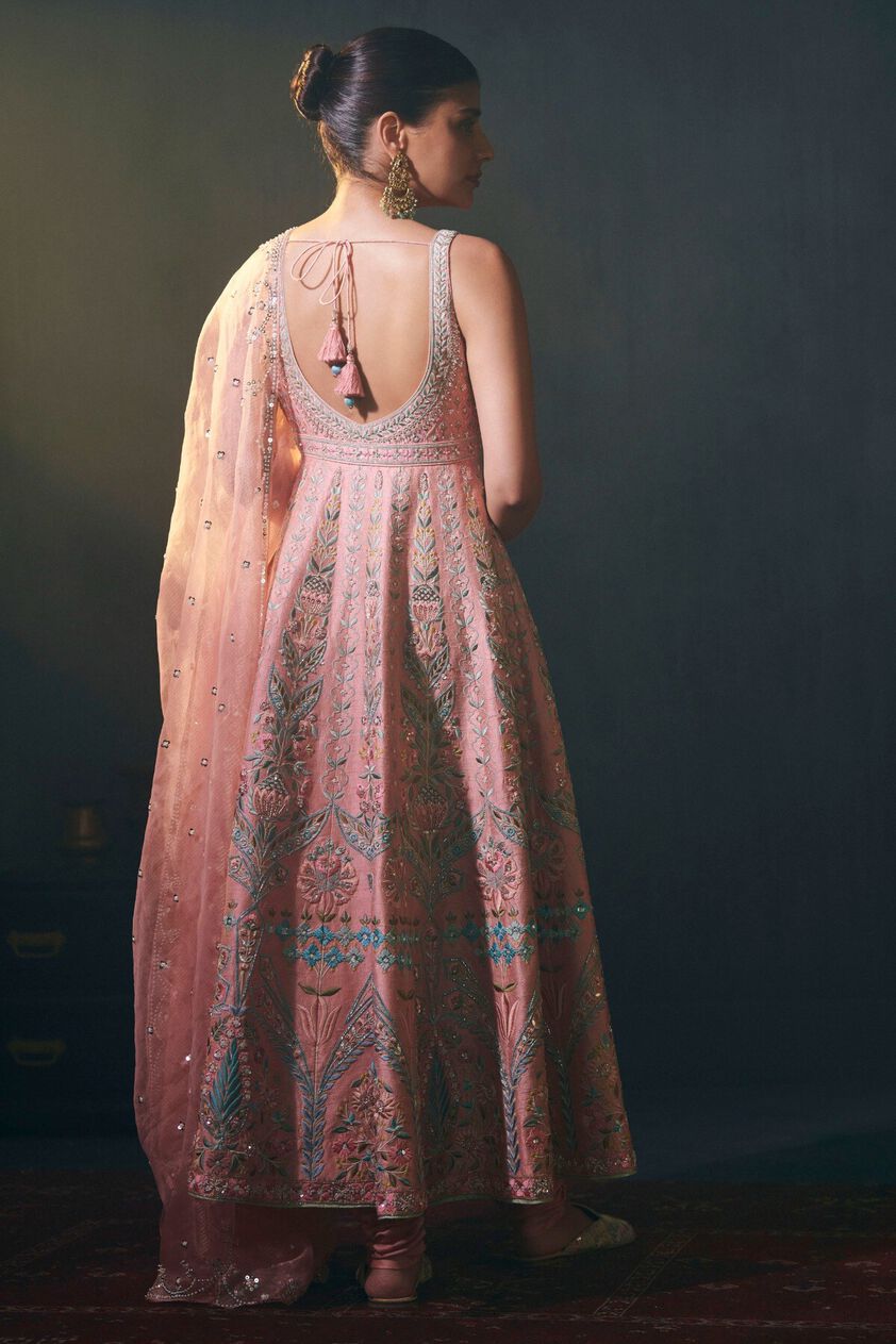 4 - Ghania Kurta Set – Blush, image 4