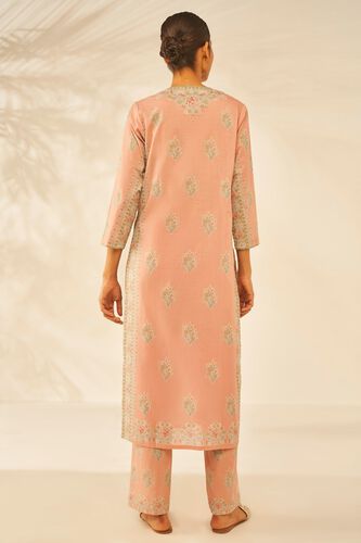 4 - Mehar Kurta Set &ndash; Rose Pink , image 4