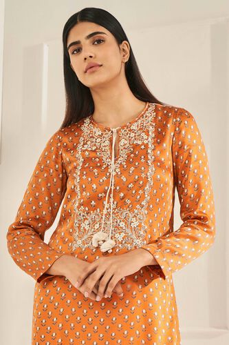 5 - Jaisya Kurta – Tangerine, image 5