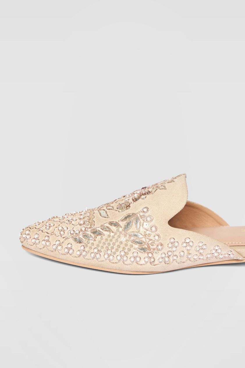 3 - Filigree Mules - Beige, image 3