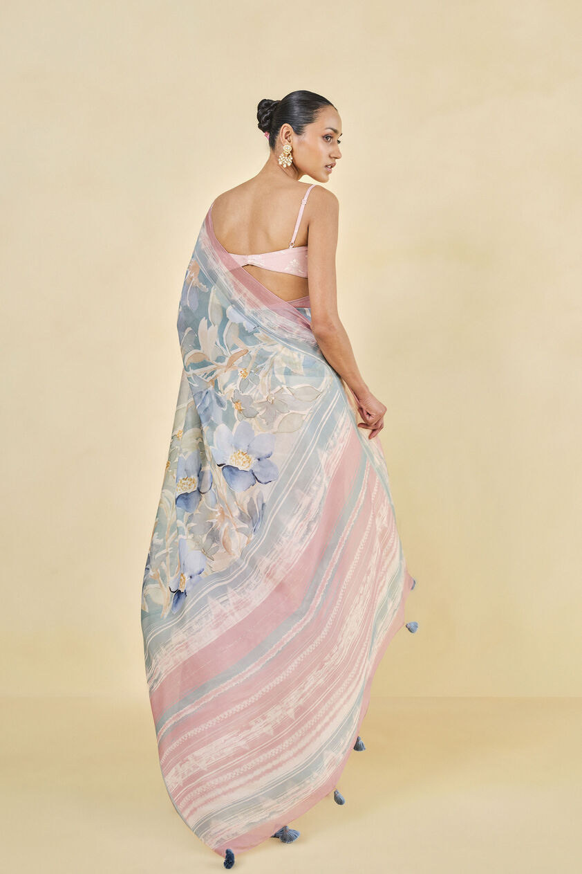 Souline Saree, Blush, image 3