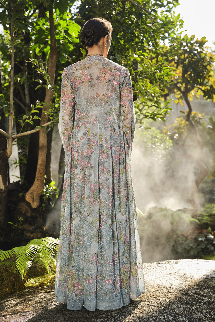 Blooming Meadows Jacket Set - Blue, Blue, image 2