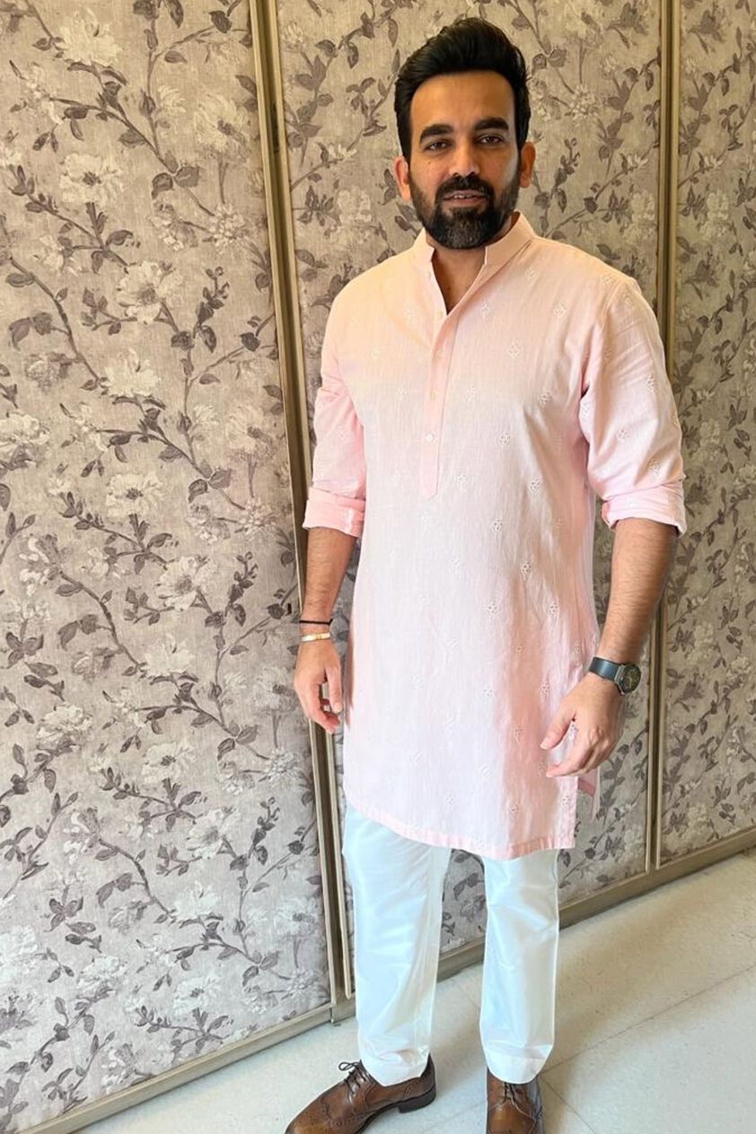 1 - Aaditva Kurta – Pink, image 1