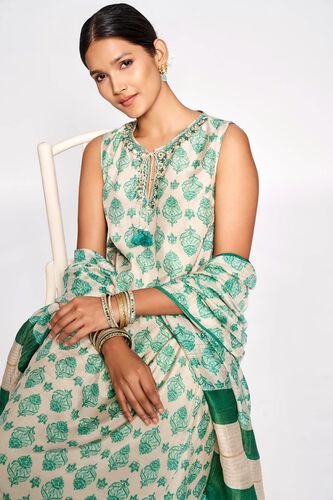 7 - Maushmi Kurta Set – Green, image 7