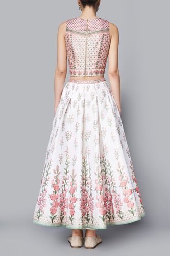 3 - Devanshi Crop Top and Skirt, image 3