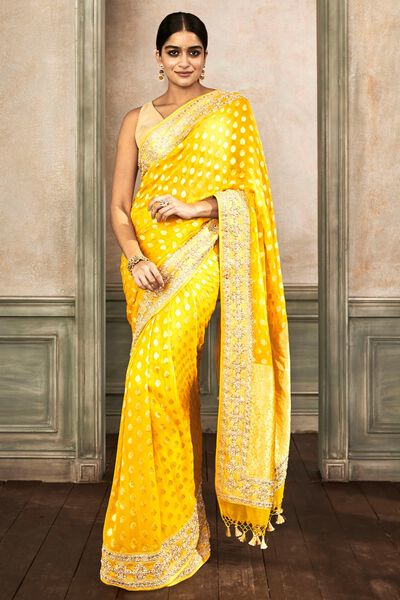 Rahini Saree Set - Yellow