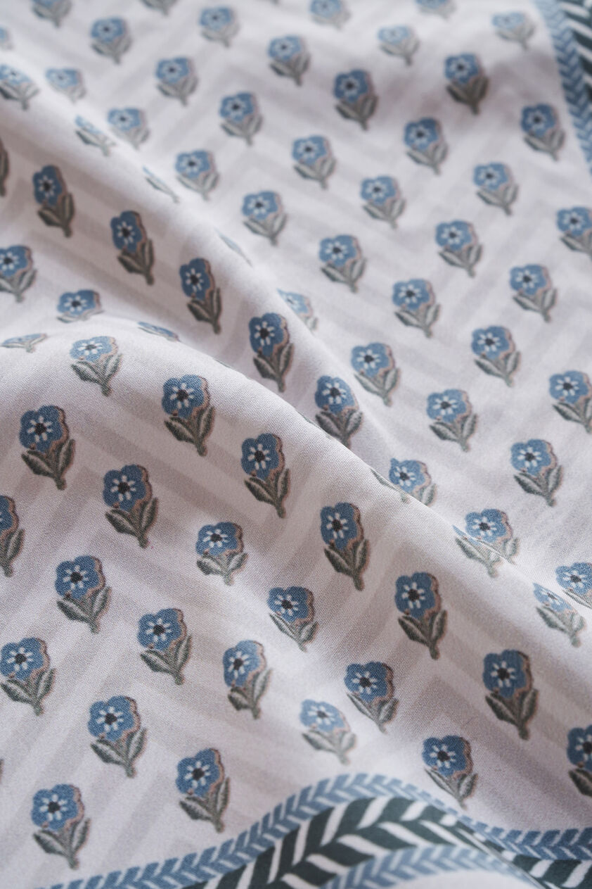 Shray Pocket Square - Ivory, Ivory, image 2