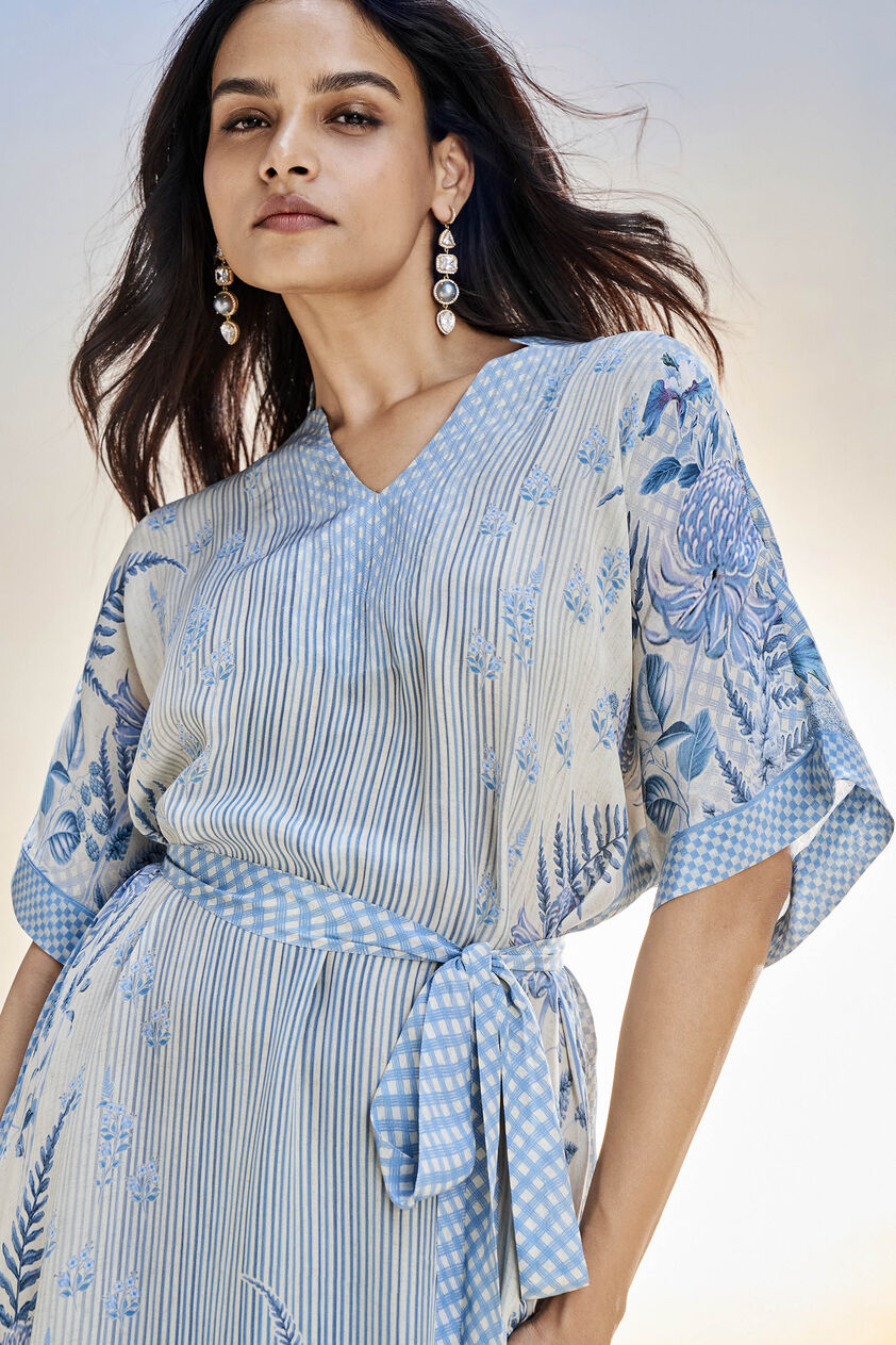 Neela Dress - Blue, Blue, image 9
