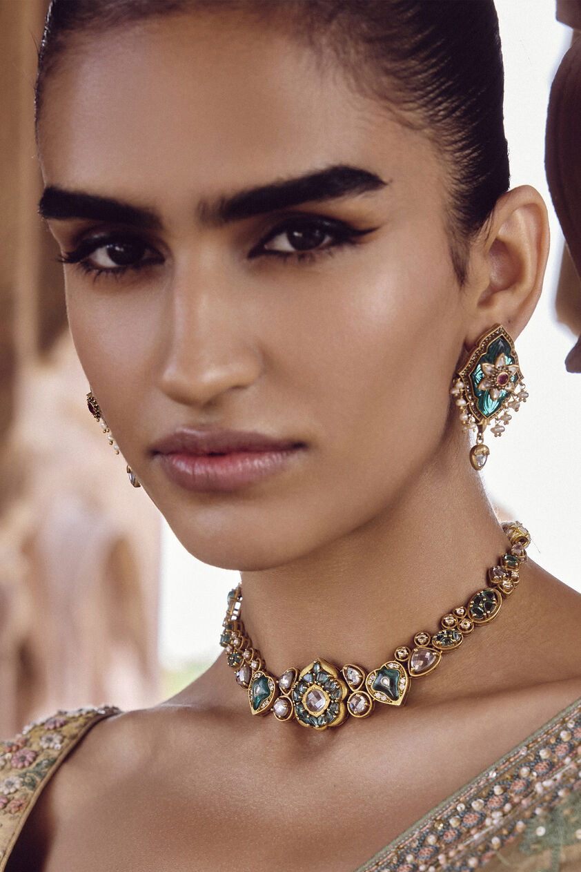 Gulbano Choker Necklace, , image 2