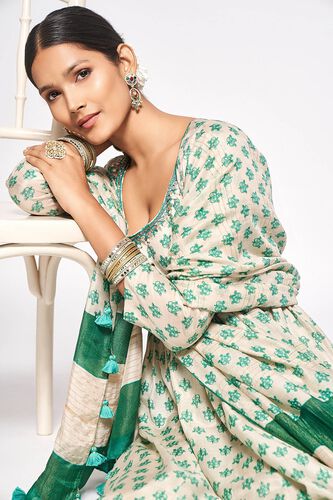 5 - Hoor Anarkali Set – Green, image 5