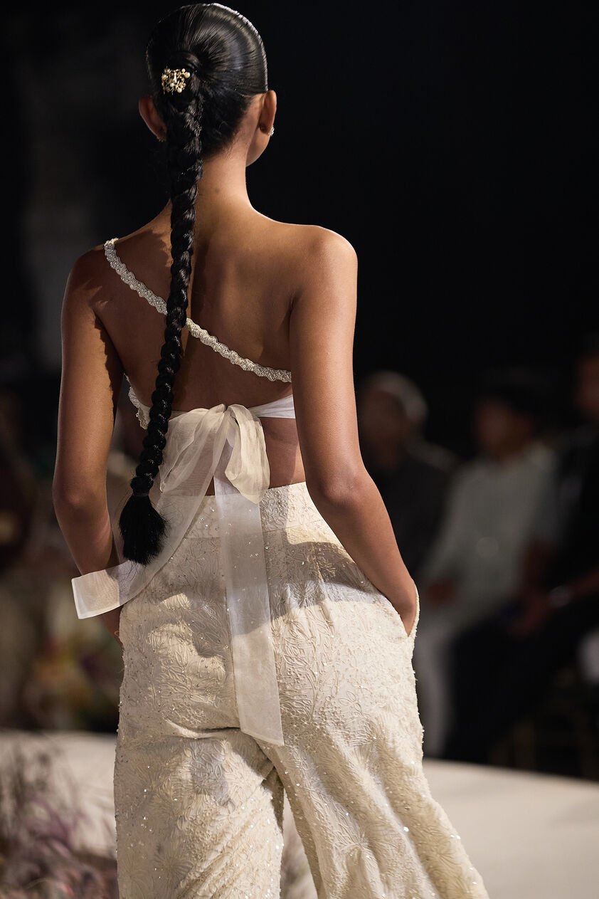 Larkspur Applique Pant Set - Ivory, Ivory, image 2