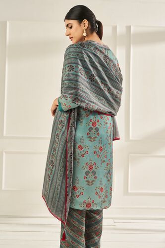 3 - Parthi Scarf – Soft Moss, image 3