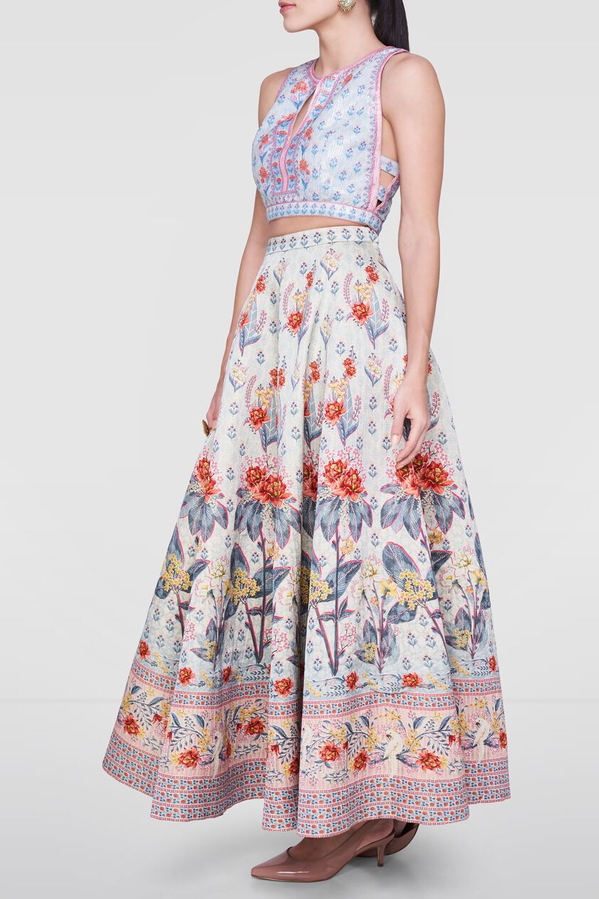 4 - Nilakshi Skirt Set, image 4