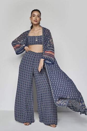 Leandra Jacket Set - Blue, Blue, image 1