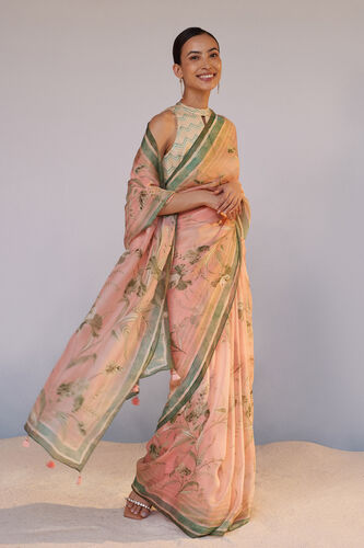 Sama Saree - Blush, Blush, image 1