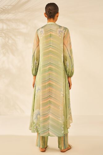 3 - Manvi Kurta Set - Sage, image 3